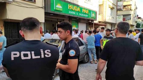 Adana son dakika HÜDA PAR il başkanlığına saldırı Ölü ve yaralı var