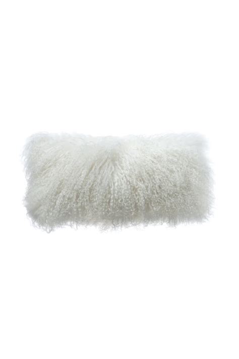 Coussin Basic Maison De Vacances Ch Vre Du Tibet Blanc