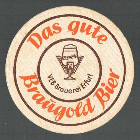 1a Sammlerartikel Braugold Bierdeckel