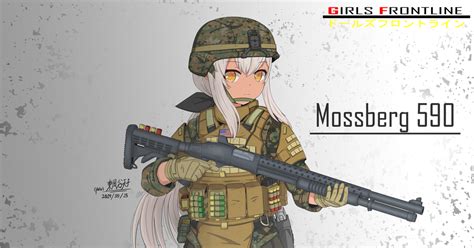 ドールズフロントライン T Doll Mossberg 590 東風谷天子のイラスト Pixiv