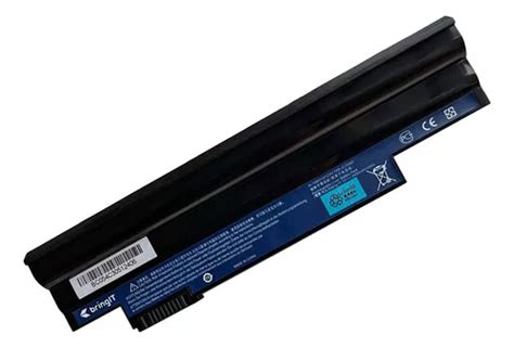 Bateria Para Netbook Acer Aspire One D E D E D D Cor Da