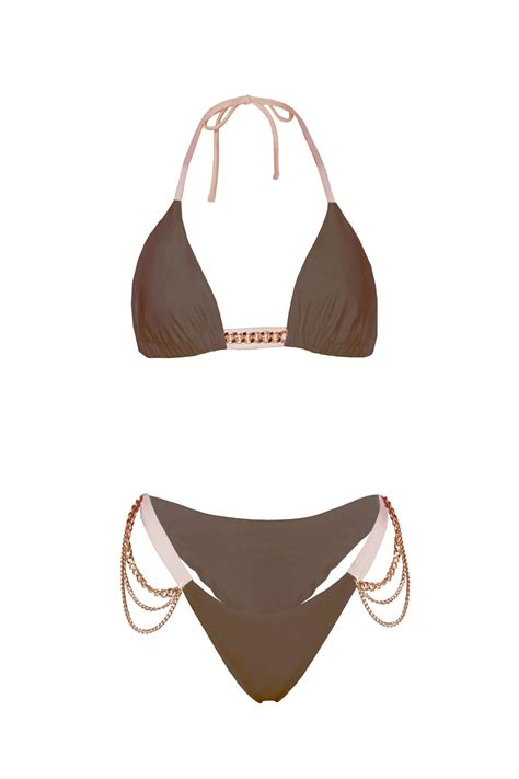 TESSA BIKINI Coffee Dharma Beachwear