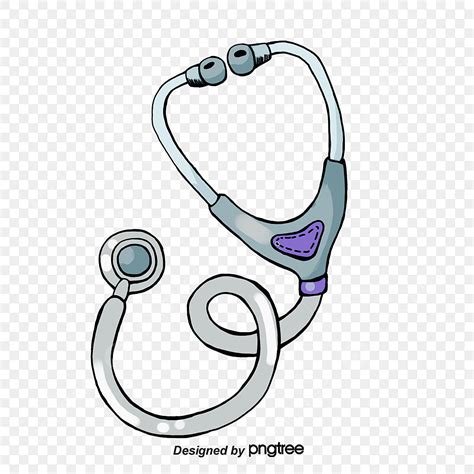 Stethoscope Cartoon PNG Image, Cartoon Stethoscope, Stethoscope Clipart, Medicine, Physical ...