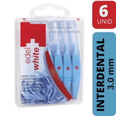 Escova Interdental Profi Line Edel White Escova De Dentes Magazine