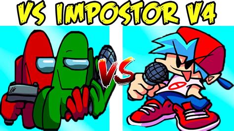 Friday Night Funkin Vs Imposter V4 Full Mod Fnf Modfnf Botfanmade Images