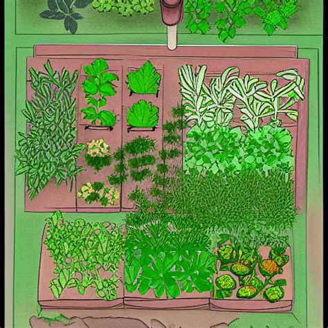 A Basic Herb Garden Layout - Wellness Coaching For Life