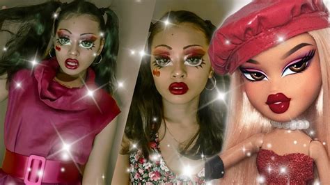 Transforming Myself Into A Bratz Doll Tutorial First Time Doing