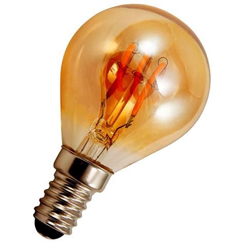 Led Birne E W Filament Warmwei Goldenes Glas Kabika De