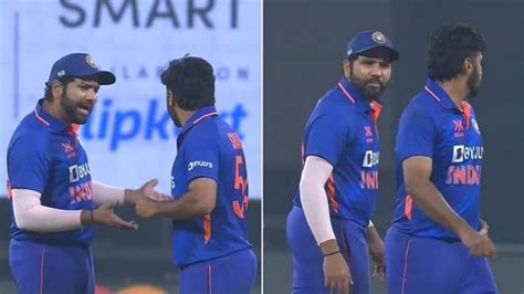 Watch Rohit Sharma Vents His Frustration On Shardul Thakur In Manic