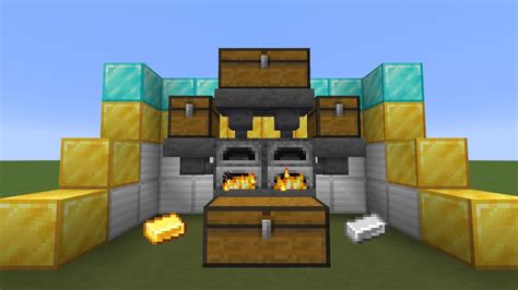 Easy Way To Make An Automatic Furnace In Minecraft 1 14 3 YouTube