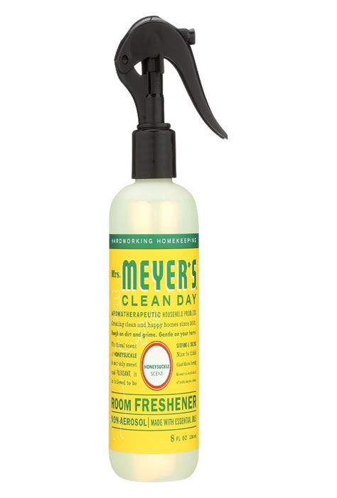 Mrs Meyer S Clean Day Room Freshener Honeysuckle 8 Fl Oz Pack Of 6