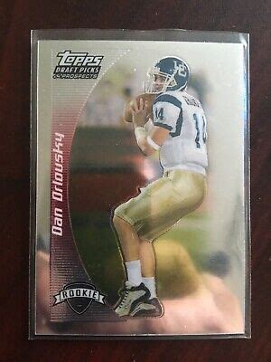 2005 Topps Draft Picks And Prospects Chrome Dan Orlovsky RC Rookie EBay