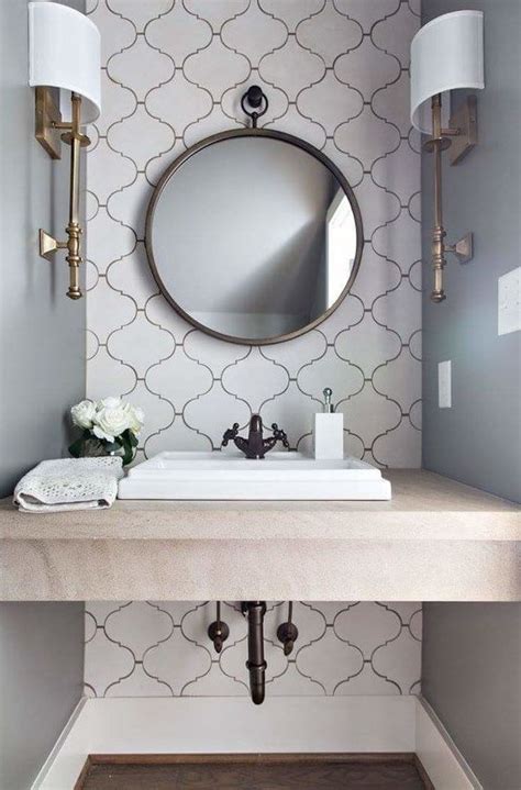 Catchy Arabesque Tile Ideas For Bathrooms Digsdigs