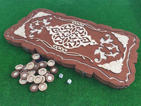 Нарды большие деревянные подарочные 60х60см купить на OZON по низкой ...