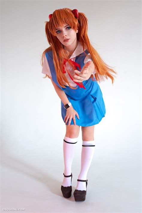 Evenink Asuka Langley Evangelion Naked Cosplay Asian Photos