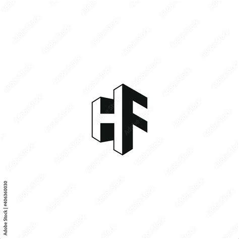 HF logo HF icon HF vector HF monogram HF letter HF minimalist HF ...