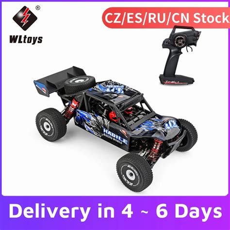 Wltoys 124018 4WD Aluminum Alloy Chassis Zinc Alloy Gear High Speed