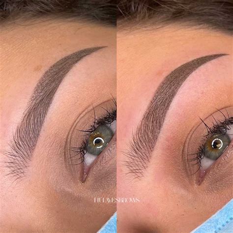 Ombre Brows Cost Healing Aftercare Before And After