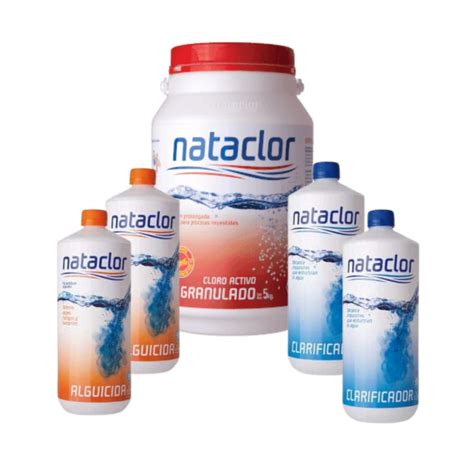 KIT NATACLOR CLORO GRANULADO 90 ALGUICIDA CALRIFICANTE