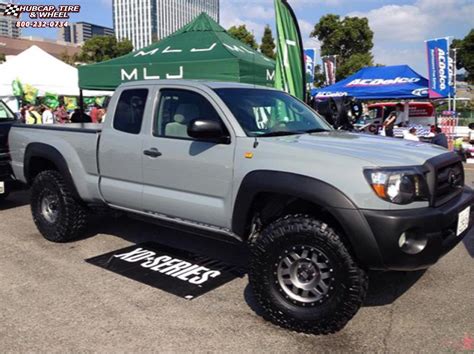 Toyota Tacoma XD Series XD128 Machete Satin Black Machined