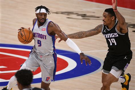 detroit pistons vs sacramento kings match player stats 8