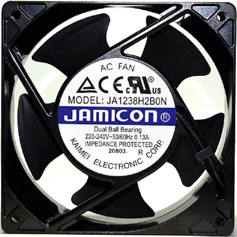 Вентилятор JAMICON JA1238H2B0N-T 120х120х38 230В С00033812 - выгодная ...