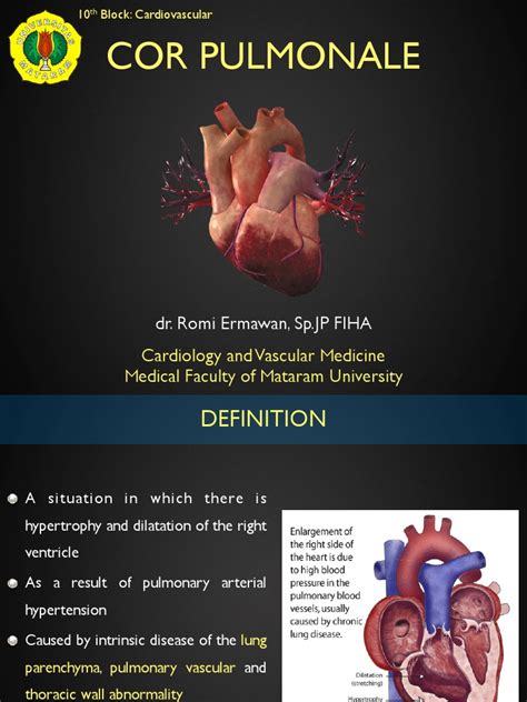 Cor Pulmonale | PDF | Heart Failure | Lung