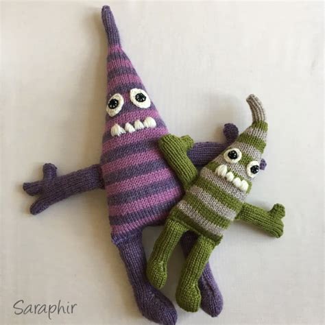 Free Monster Pontius Knitting Pattern By Saraphir