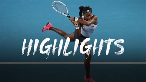 Australian Open highlights - Coco Gauff overcomes Emma Raducanu ...