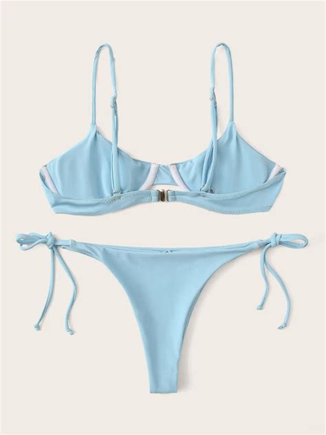 Conjunto de Bikini brasileño para mujer bañador Sexy traje de baño