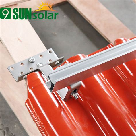 Supply Adjustable Solar Mounting Pitch Roof Solar Mounting Tile Roof