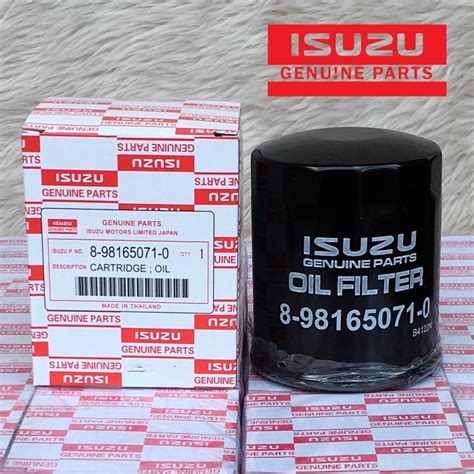 Oil Filter Isuzu Dmax Mux Orignal