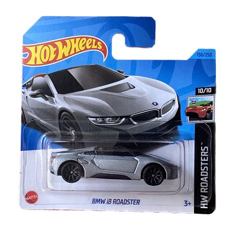 Masinuta Metalica Hot Wheels BMW I8 Roadster Gri 1 64 EMAG Ro