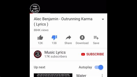 Alec Benjamin Outrunning Karma Youtube