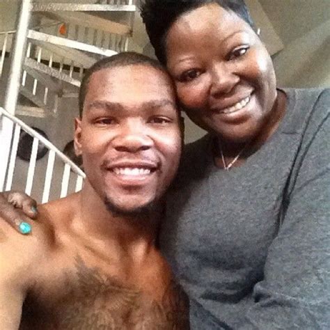 Kd And His Mama Wanda Great Picture Okc Thunder Basketball