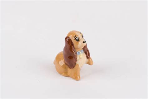 Lady And The Tramp Miniature Ceramic Figurine By Hagen Renaker C S