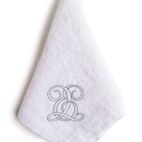 Custom Monogrammed Linen Wedding Napkins LINOROOM 100 LINEN TEXTILES