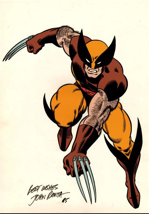 Wolverine (Brown costume) by John Romita Sr. by NewtypeS3 on DeviantArt