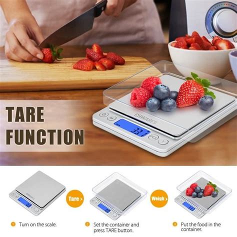 Balances de cuisine numériques chargement USB mini balances