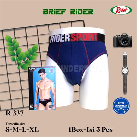 Celana Dalam Pria Rider Sport R B Isi Pcs Lazada Indonesia