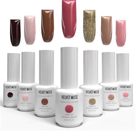 Allure Gellak Cruelty Free X Ml Gel Nagellak Nude Kleuren Met Gratis Reistas Bol