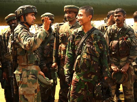 LIVEFIST Indian Indonesian Troops Conduct Joint Jungle Warfare Drill