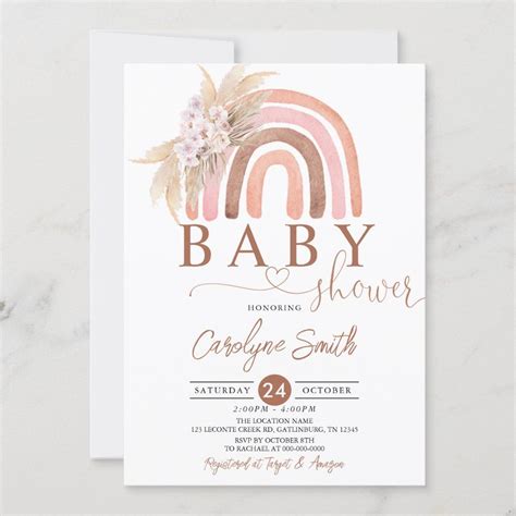 Rainbow Baby Shower Welcome Sign Welcome Sign Baby Shower Sign Boho