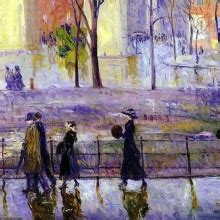 WILLIAM GLACKENS 1870 1938 AMERICAN PAINTER The Man That