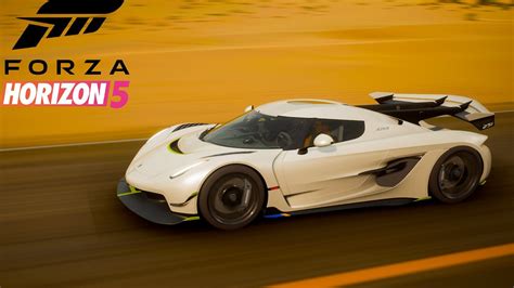 Forza Horizon Koenigsegg Jesko Max Top Speed Review Youtube