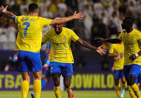 Dois De Cristiano Ronaldo Al Nassr Bate Time De Coutinho Pela