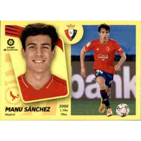 Sale Sticker Of Manu S Nchez Osasuna Coloca Liga Este Panini