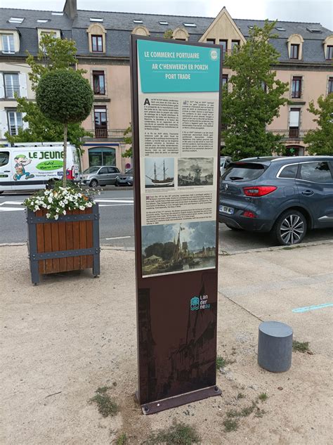 Parcours patrimoine Landerneau Sigma Systems Signalétiques