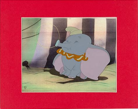 Sold Price Dumbo Production Cel Setup Walt Disney 1941 April 4