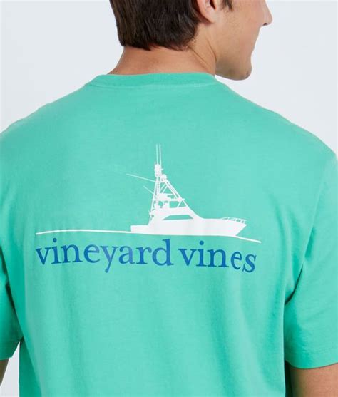 Vineyard Vines Fish Flag Pocket T Shirt